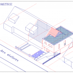 Trentis-PEB-Chapelle-Axono-Rue des ateliers